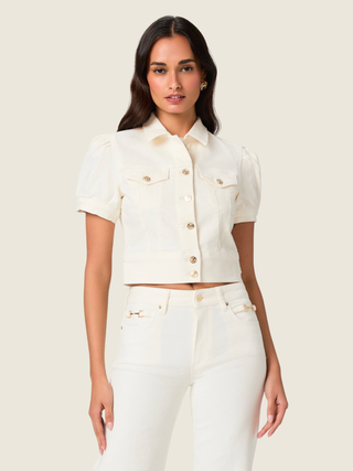 Kendra Jacket - Tonal Ecru