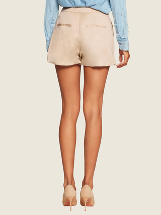 Oria Cotton Sateen Bubble Shorts