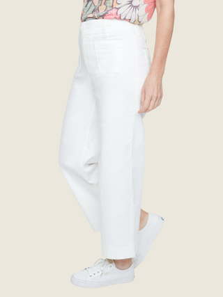 Woven pant Cream