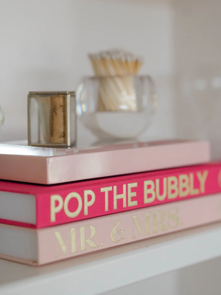 Classic Book Topper Tray - Blush