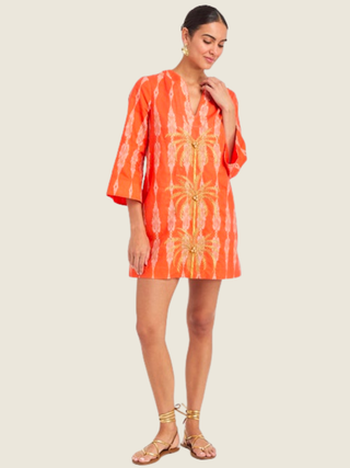 Ines Caftan Mini Dress