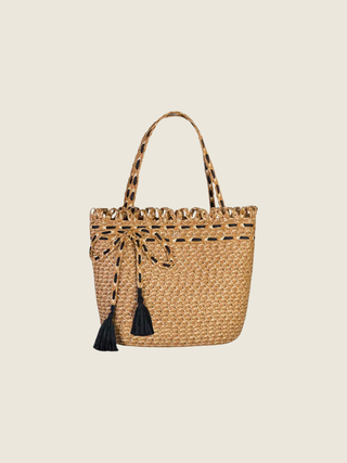 Squishee St. Tropez Straw Tote