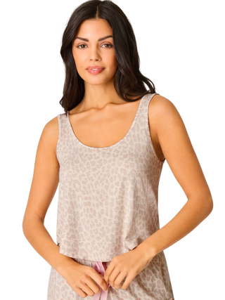 Luxe Leopard Pajama Tank