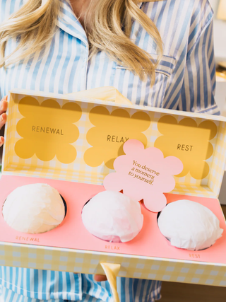 Gingham Three Balm Set
