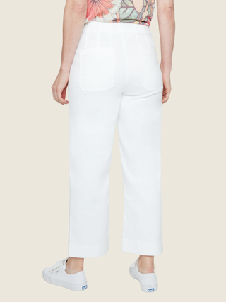Woven pant Cream