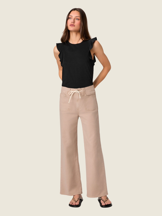 Ari Utility Wide Leg Pant with Waist Tie