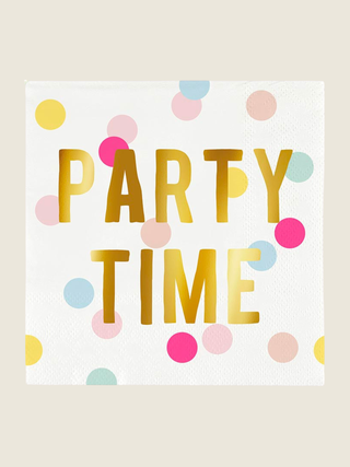 Beverage Napkins - Party Time