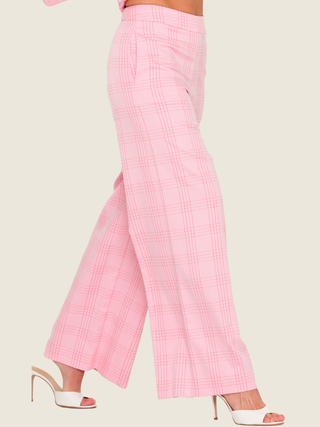 Magda Windowpane Suiting Pants