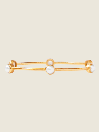 Milano Luxe Bangle - Pearl