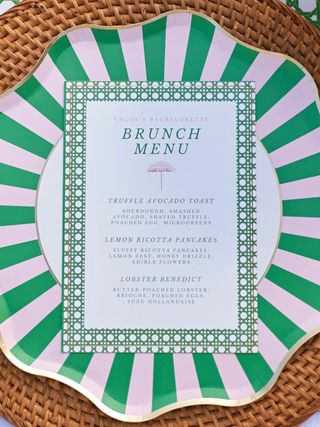 Palm Beach Large Paper Plates (8)
