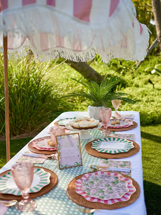Palm Beach Dessert Paper Plates