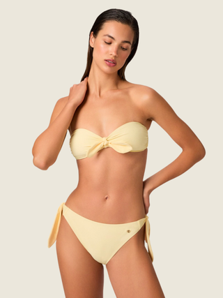 Libby Bandeau Top - Sunshine Yellow