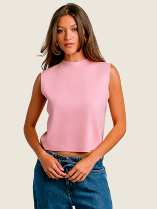 Betty Solid Top - Blush