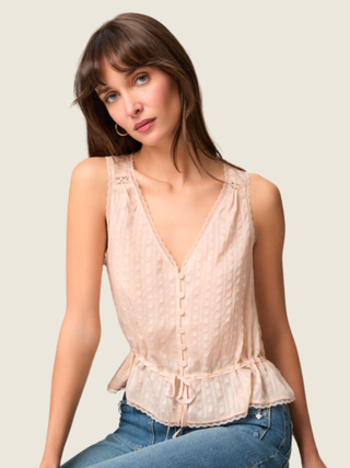 Maiden Top in Warm Cream