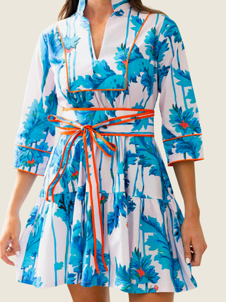 Blue Regency Obi Sash