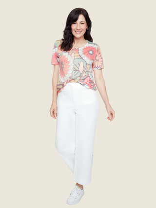 Woven pant Cream