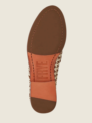 Faith Woven Loafer Gold