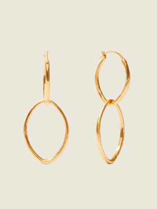 Fleur-de-lis 2 in 1 Earring