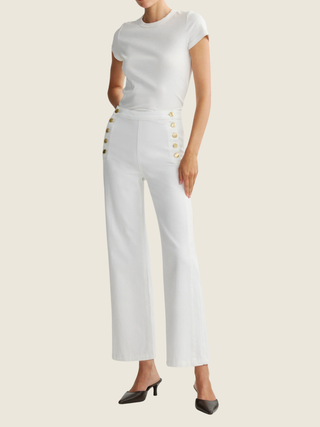 Karmine Refined Wide Leg High Rise 28" Jeans