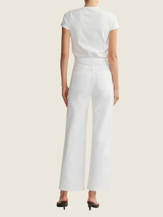 Karmine Refined Wide Leg High Rise 28" Jeans