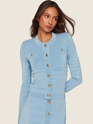 Lilla Bandage Cardigan