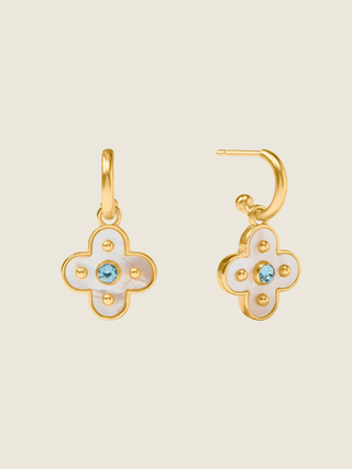 Colette Hoop & Charm Earring