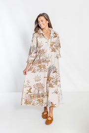 Maple Field & Feather Ruthie Shirt Dress Long