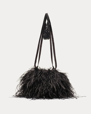 Feather Pouf Bag