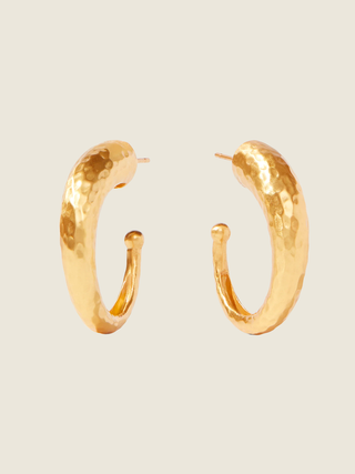 Hammered Hoop Medium