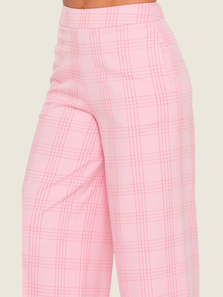 Magda Windowpane Suiting Pants